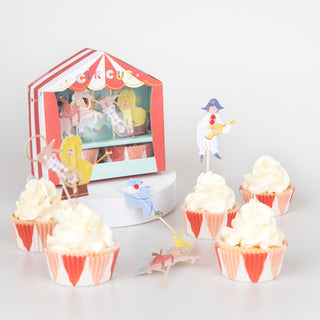 Circus Cupcake Kit - BAM Party and Events