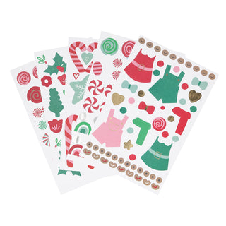 Gingerbread Sticker Advent Calendar - BAM Party and Events
