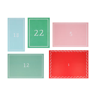 Gingerbread Sticker Advent Calendar - BAM Party and Events