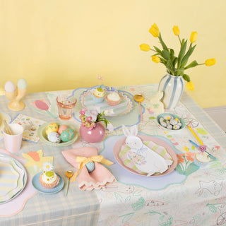Easter Colour In Activity Tablecloth - BAM Party and Events