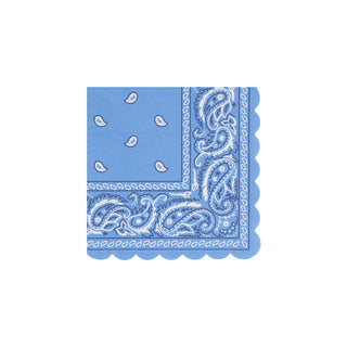 Western Bandana Small Napkins - BAM Party and Events