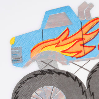 Monster Truck Napkins - BAM Party and Events