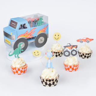 Monster Truck Cup Cake Kit - BAM Party and Events