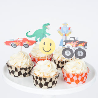 Monster Truck Cup Cake Kit - BAM Party and Events