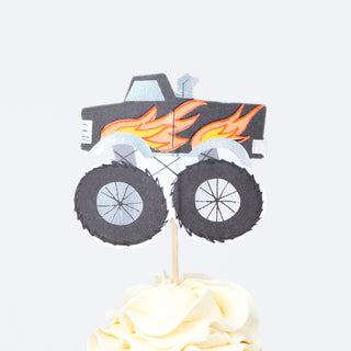 Monster Truck Cup Cake Kit - BAM Party and Events