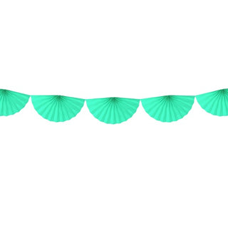 Pastel Mint Tissue Garland - BAM Party and Events