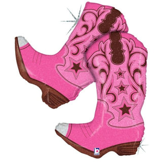 Cowgirl Boots Foil Balloon