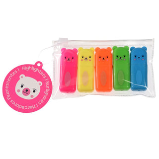 Bear Highlighters (Set of 5) - BAM Party and Events