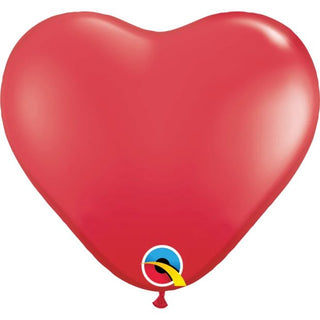 Red Heart Latex Balloon