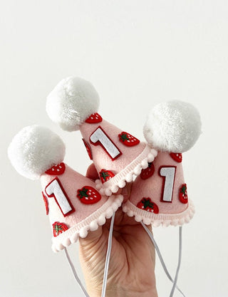 Strawberry Shortcake Felt Hat - BAM Party and Events