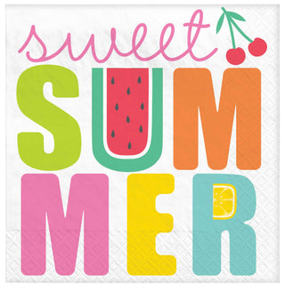Sweet Summer Napkins - BAM Party and Events