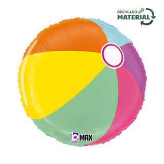 Summer Beach Ball Foil Balloon - BAM Party and Events