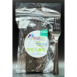 Black Forks (20 Pack) - BAM Party and Events