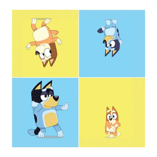 Bluey Napkins - BAM Party and Events