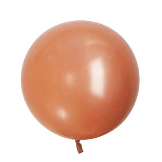 60cm Latex Balloon - Burnt Orange - BAM Party and Events