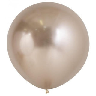 60cm Latex Balloon - Reflex Champagne - BAM Party and Events