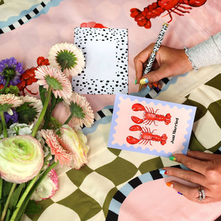 Just Married Lobster Card - BAM Party and Events
