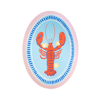Le Dinner Lobster Platter Charger Plates - BAM Party and Events