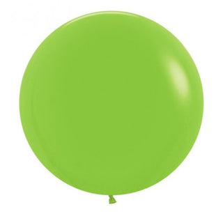 60cm Latex Balloon - Lime Green - BAM Party and Events