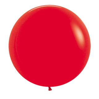 60cm Latex Balloon - Red - BAM Party and Events