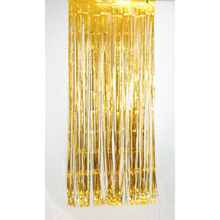 Foil Curtain - Metallic Gold