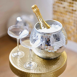 Silver Disco Ice Bucket - BAM Party and Events