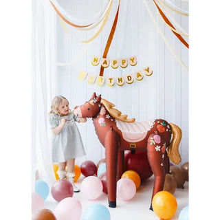 Horse Foil Balloon - Standing - BAM Party and Events