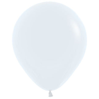 46cm Latex Balloon - White