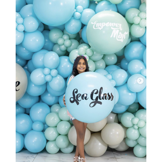 43cm Latex Balloon - Sea Glass - BAM Party and Events