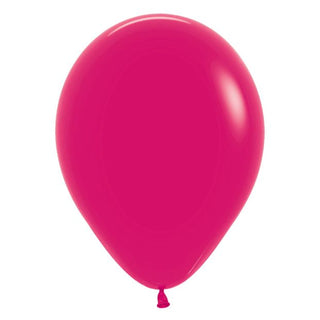 30cm Latex Balloon - Raspberry - BAM Party and Events