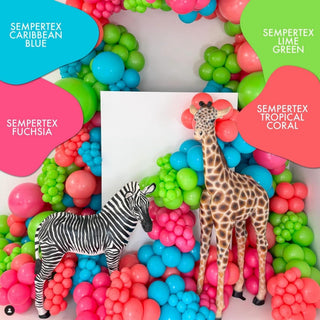 60cm Latex Balloon - Lime Green - BAM Party and Events