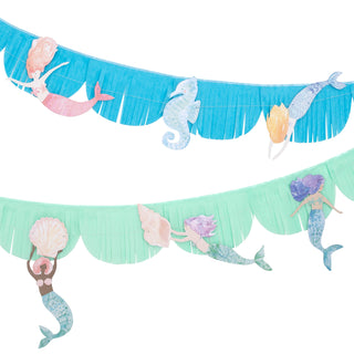 Mermaid Fringe Garland - BAM Party and Events