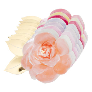 Rose Garden Plates - BAM Party and Events
