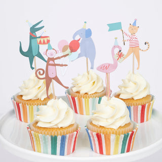 Animal Parade Cupcake Kit - BAM Party and Events
