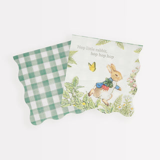 Peter Rabbit In The Garden Small Napkins - BAM Party and Events