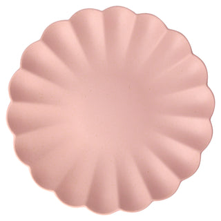 Large Pink Reusable Bamboo Plates - BAM Party and Events