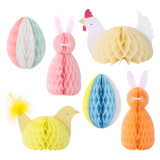 Easter Honeycomb Decorations - BAM Party and Events
