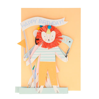 Party Animal Birthday Card - BAM Party and Events