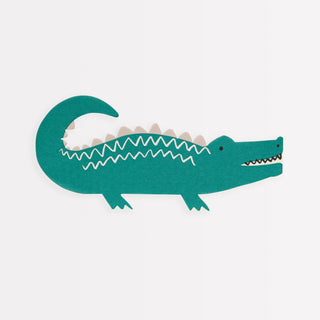 Crocodile Napkins - BAM Party and Events