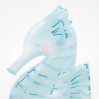 Seahorse Napkins - BAM Party and Events