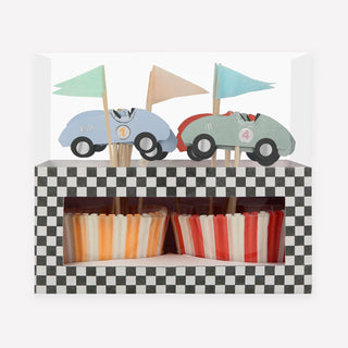 Race Car Cupcake Kit - BAM Party and Events