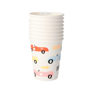 Race Car Party Cups - BAM Party and Events