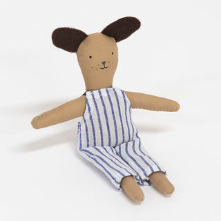 Stripy Puppy Mini Suitcase Doll - BAM Party and Events