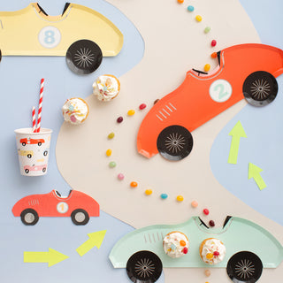 Race Car Party Cups - BAM Party and Events