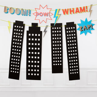 Superhero Garland - BAM Party and Events
