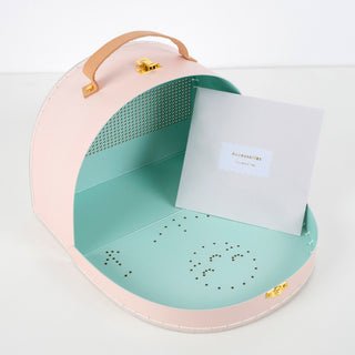 Flower Embroidery Suitcase Kit - BAM Party and Events