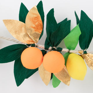 Citrus Fruit Garland - BAM Party and Events
