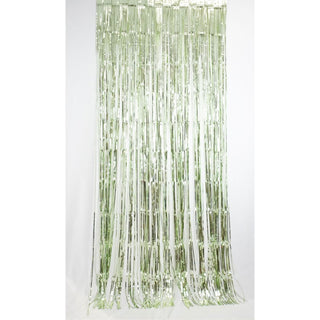 Foil Curtain - Metallic Mint