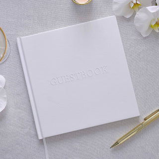 Modern Luxe Wedding Guestbook - BAM Party and Events