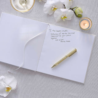 Modern Luxe Wedding Guestbook - BAM Party and Events